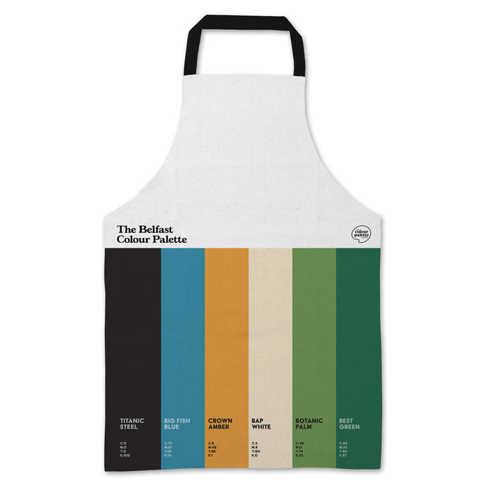 The Belfast Colour Palette Apron