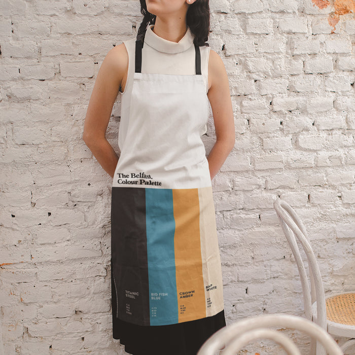 The Belfast Colour Palette Apron