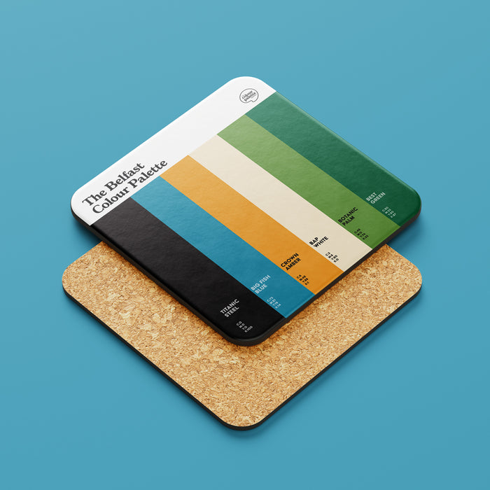 The Belfast Colour Palette Coaster