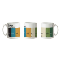 The Belfast Colour Palette Porcelain Mug