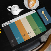 The Belfast Colour Palette Placemat
