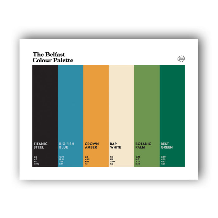Belfast Art Print: Unframed