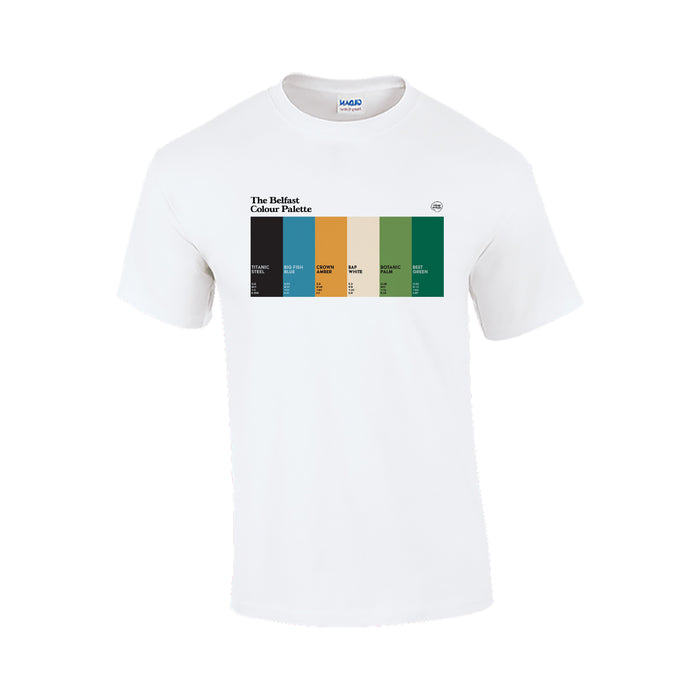 The Belfast Colour Palette T-shirt