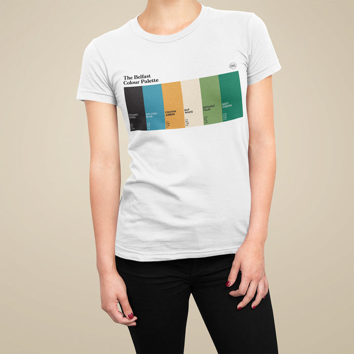 The Belfast Colour Palette T-shirt