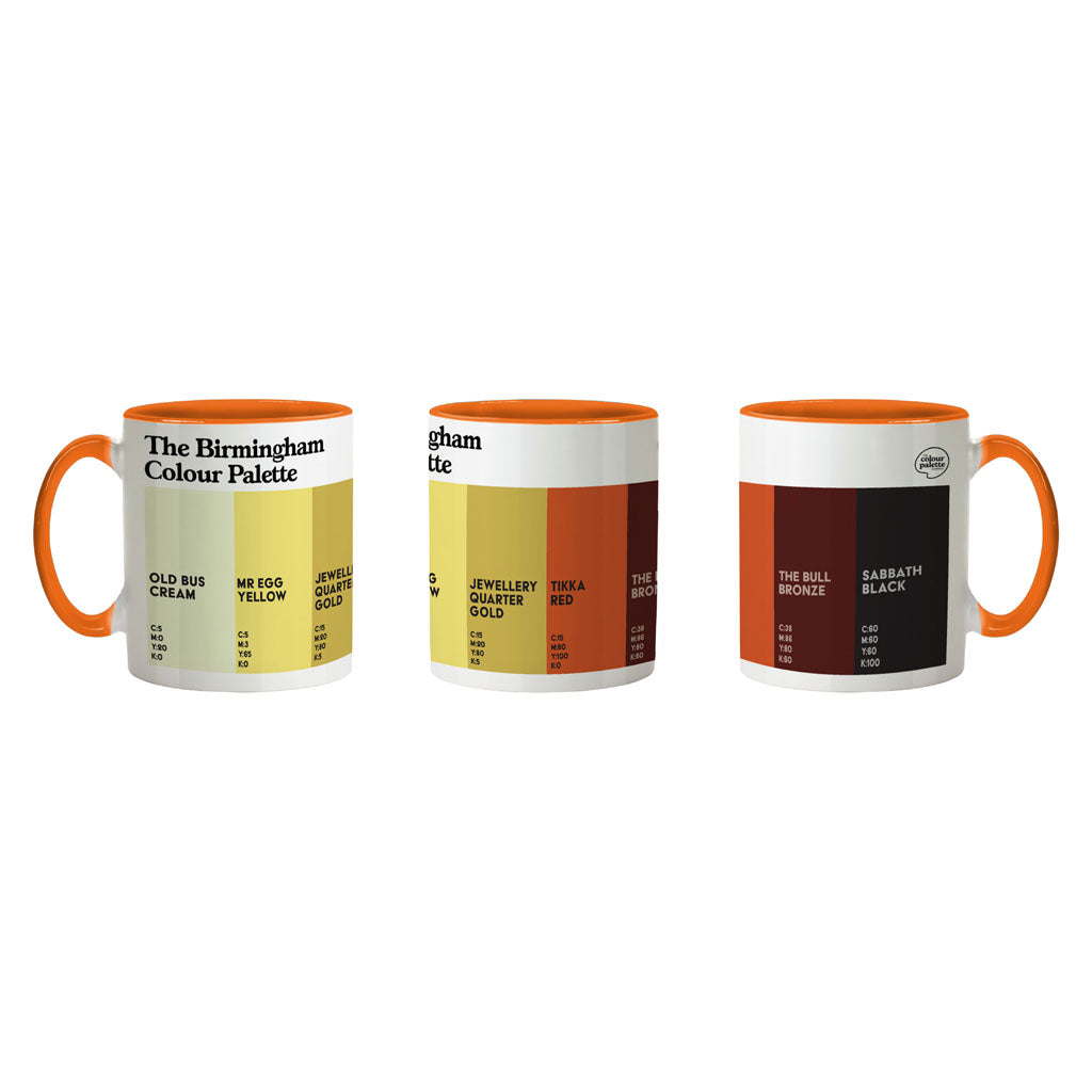 The Birmingham Colour Palette Porcelain Mug