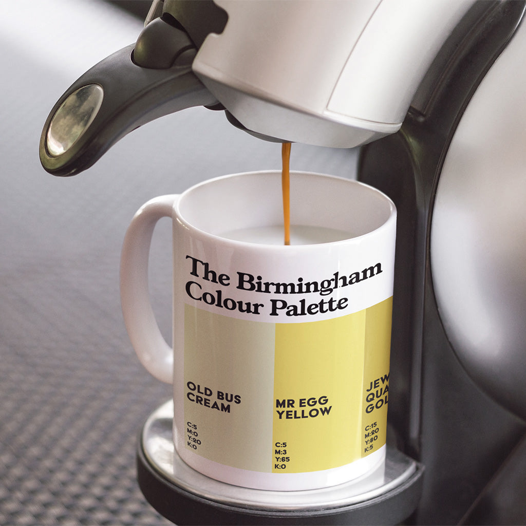The Birmingham Colour Palette Porcelain Mug
