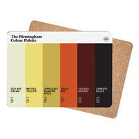 The Birmingham Colour Palette Placemat