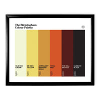Birmingham Art Print - Black Frame