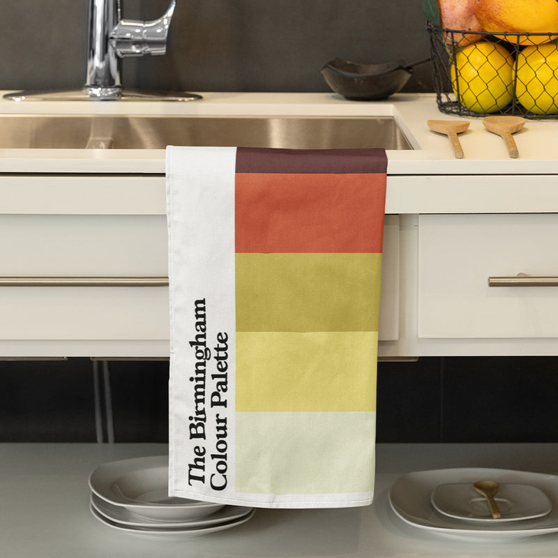 Birmingham Colour Palette Tea Towel Gift