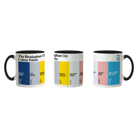 The Birmingham City Colour Palette Porcelain Mug