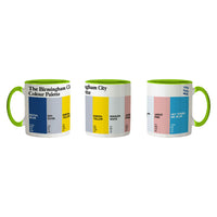 The Birmingham City Colour Palette Porcelain Mug