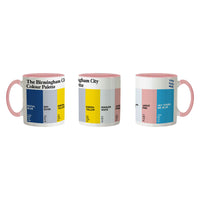 The Birmingham City Colour Palette Porcelain Mug