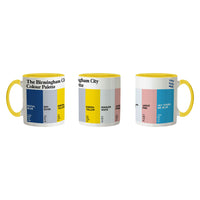 The Birmingham City Colour Palette Porcelain Mug