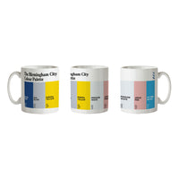 The Birmingham City Colour Palette Porcelain Mug