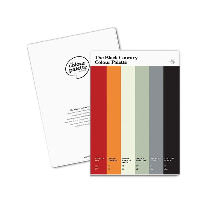 The Black Country Colour Palette A5 Notepad