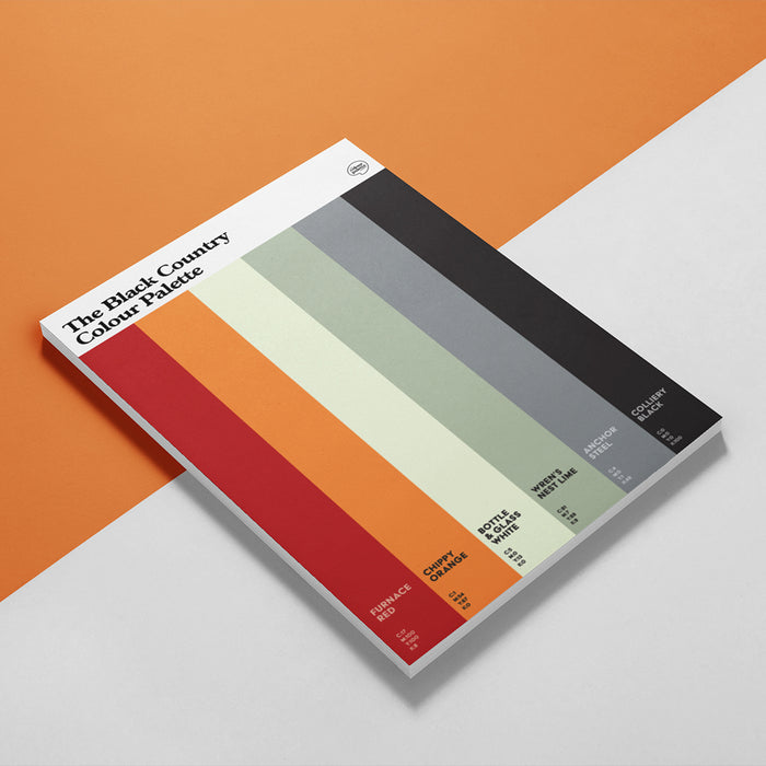 The Black Country Colour Palette A5 Notepad