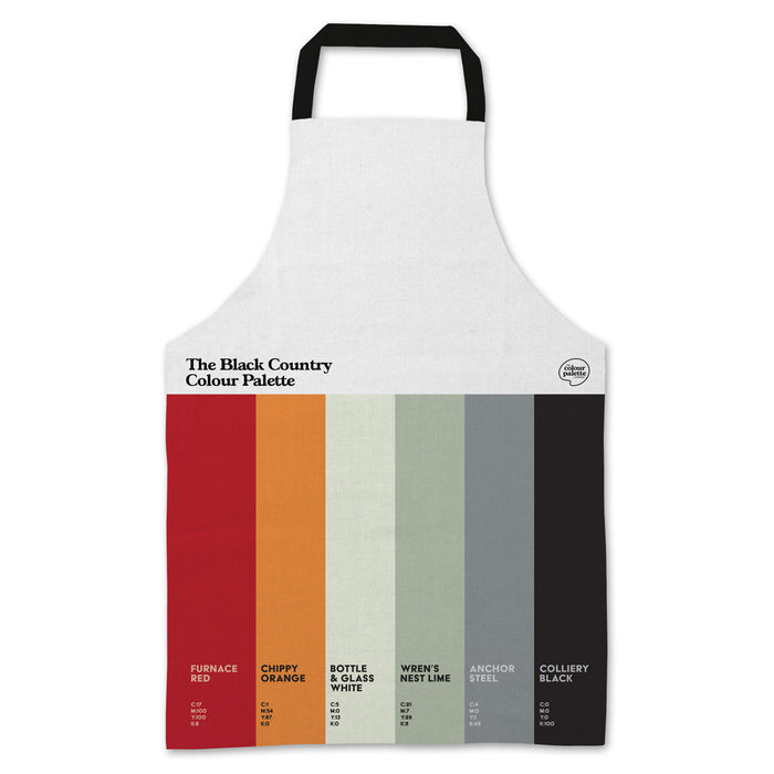 The Black Country Colour Palette Apron