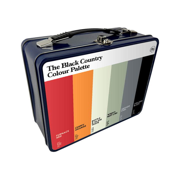 The Black Country Colour Palette Metal Lunch Box