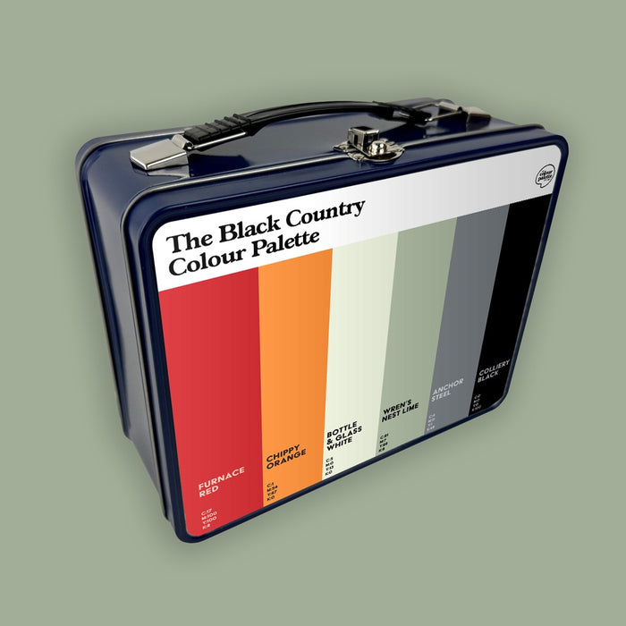 The Black Country Colour Palette Metal Lunch Box