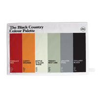 The Black Country Colour Palette Tea Towel