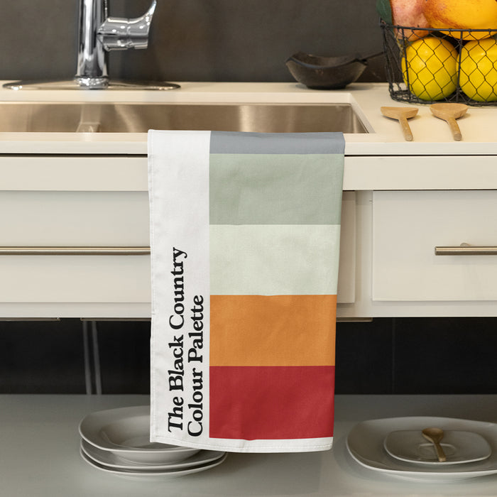 The Black Country Colour Palette Tea Towel