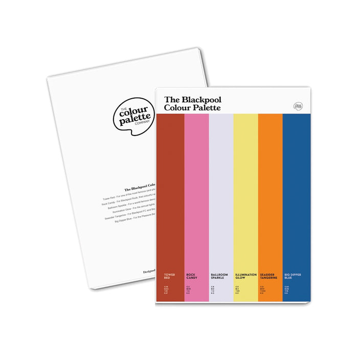 The Blackpool Colour Palette A5 Notepad