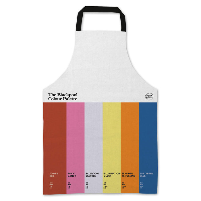 The Blackpool Colour Palette Apron
