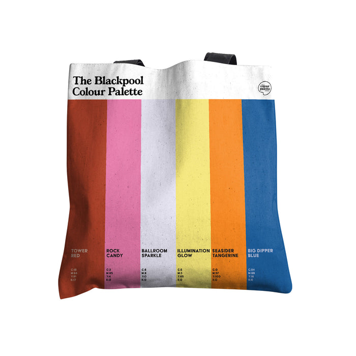The Blackpool Colour Palette Tote Bag