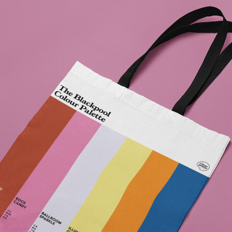 The Blackpool Colour Palette Tote Bag