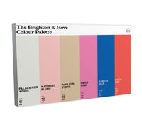 The Brighton & Hove Colour Palette Canvas