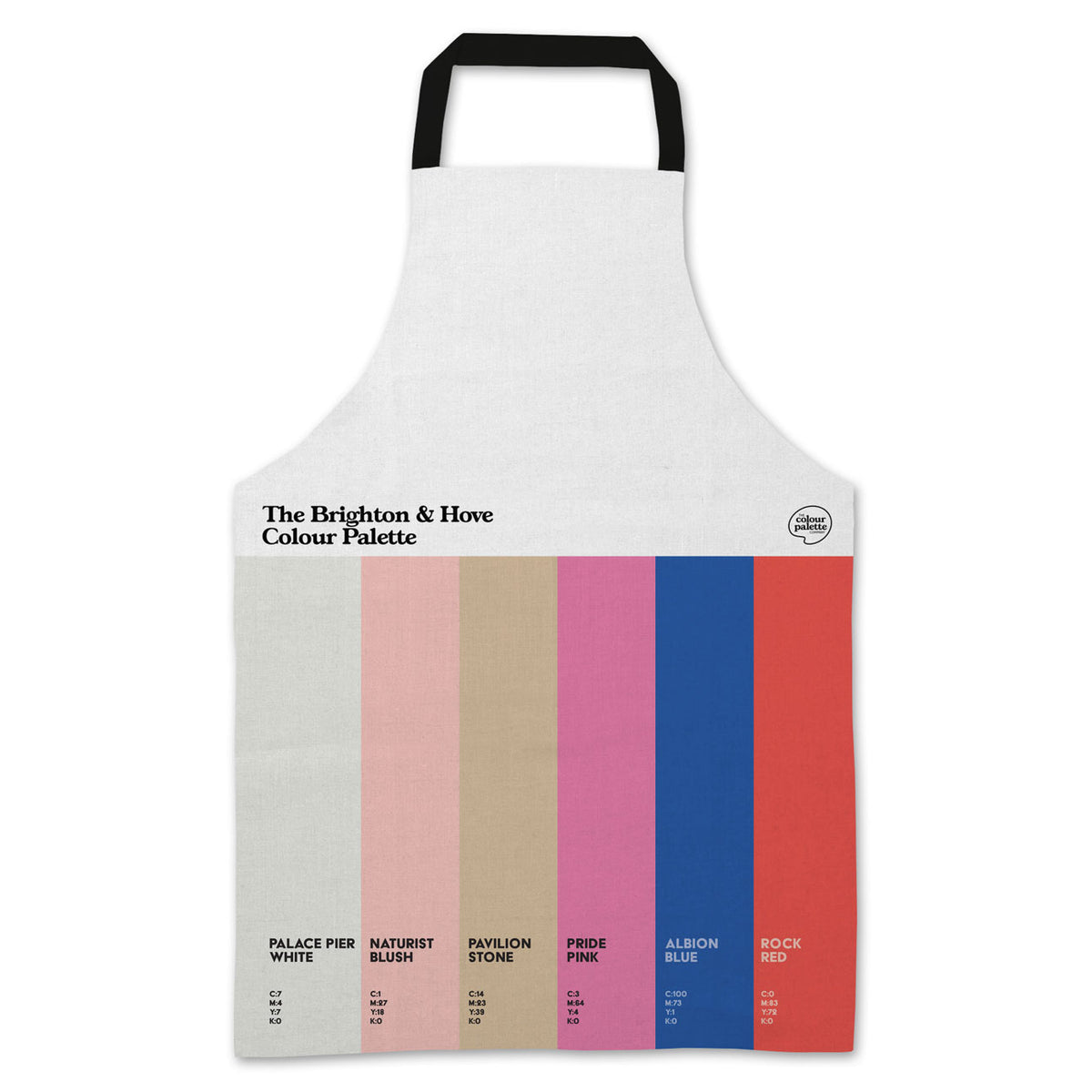 The Brighton & Hove Colour Palette Apron