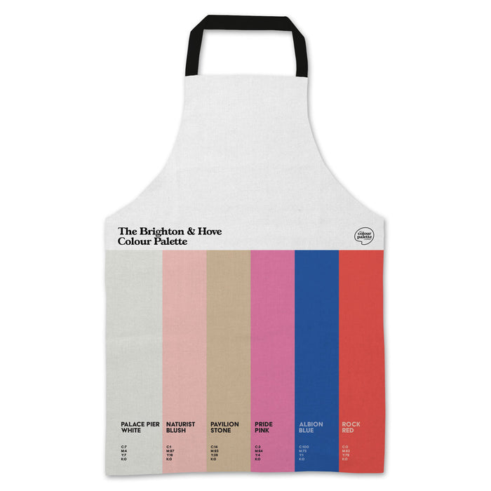 The Brighton & Hove Colour Palette Apron