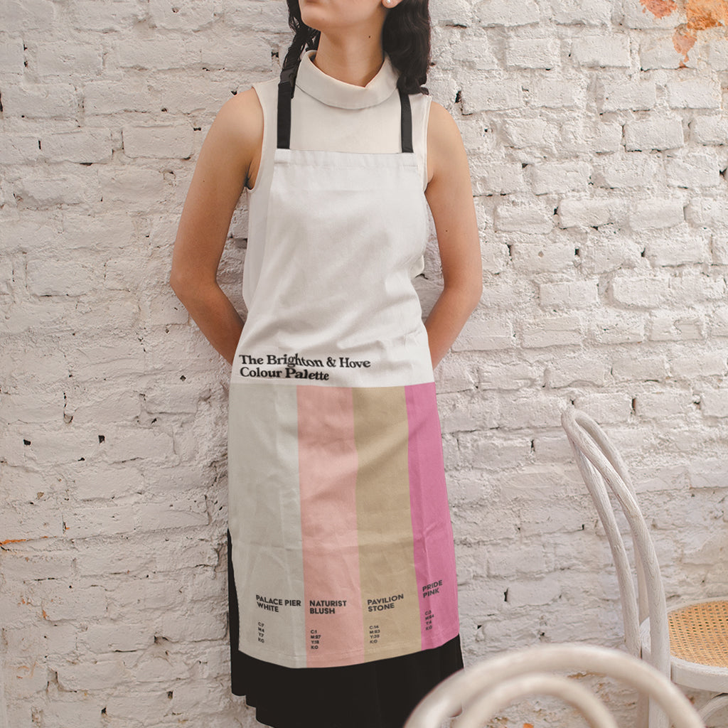 The Brighton & Hove Colour Palette Apron