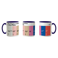 The Brighton & Hove Colour Palette Porcelain Mug