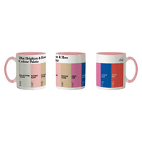 The Brighton & Hove Colour Palette Porcelain Mug