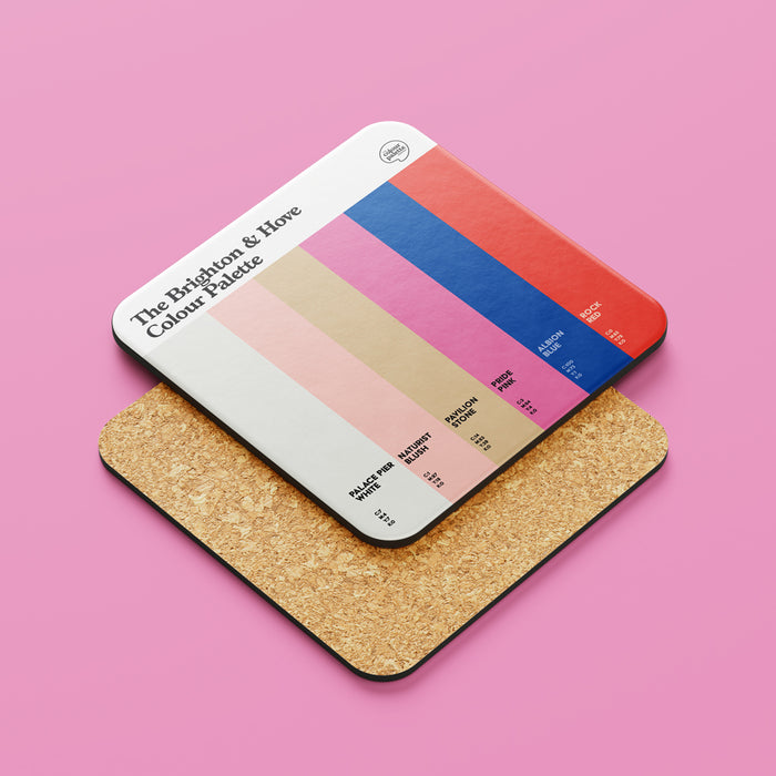 The Brighton & Hove Colour Palette Coaster