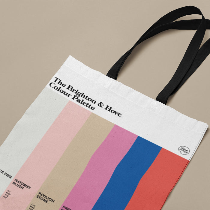 The Brighton & Hove Colour Palette Tote Bag