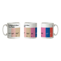 The Brighton & Hove Colour Palette Porcelain Mug