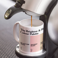 The Brighton & Hove Colour Palette Porcelain Mug