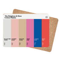 The Brighton & Hove Colour Palette Placemat