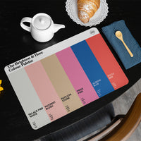 The Brighton & Hove Colour Palette Placemat