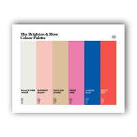Brighton & Hove Art Print: Unframed