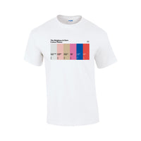 The Brighton & Hove Colour Palette T-Shirt