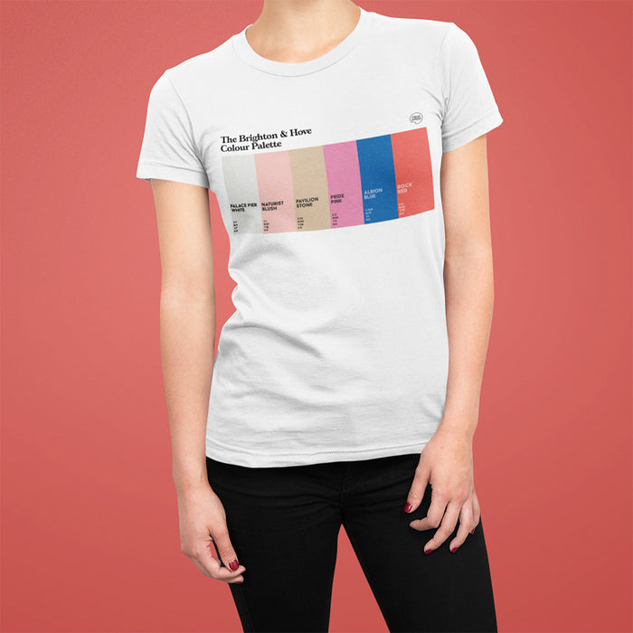 The Brighton & Hove Colour Palette T-Shirt