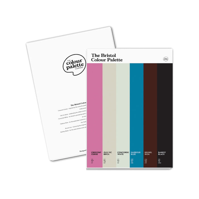 The Bristol Colour Palette A5 Notepad