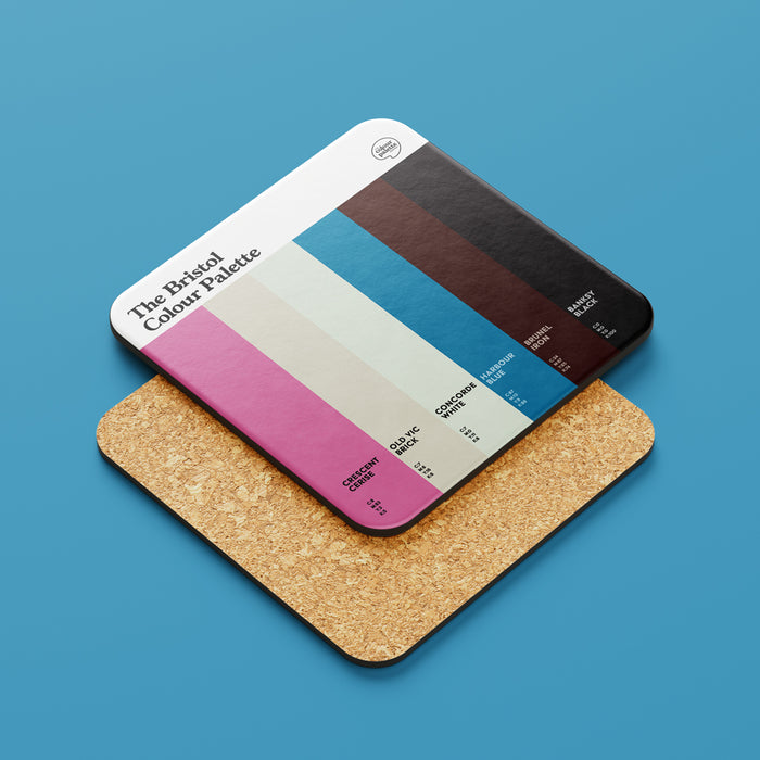 The Bristol Colour Palette Coaster