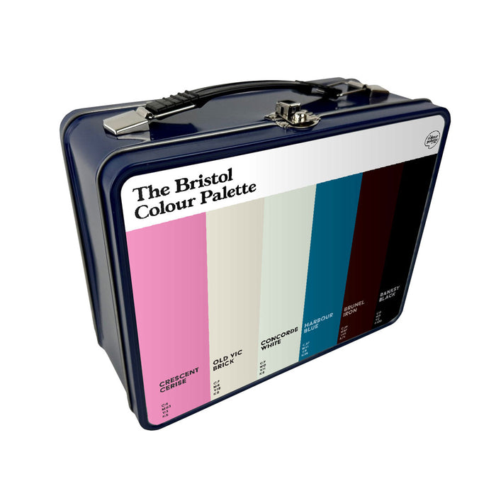 The Bristol Colour Palette Metal Lunch Box