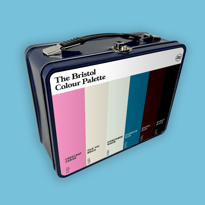 The Bristol Colour Palette Metal Lunch Box