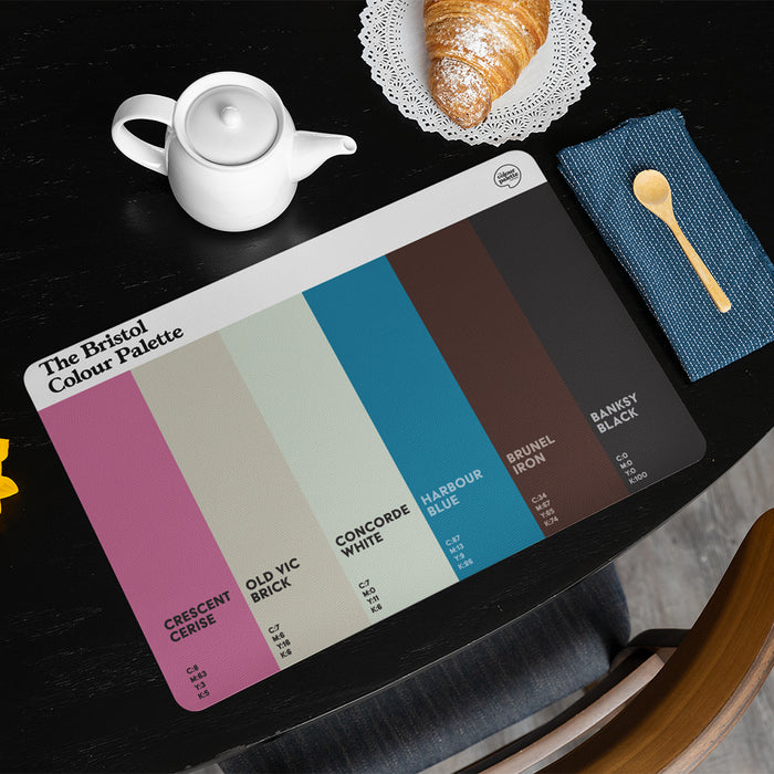 The Bristol Colour Palette Placemat