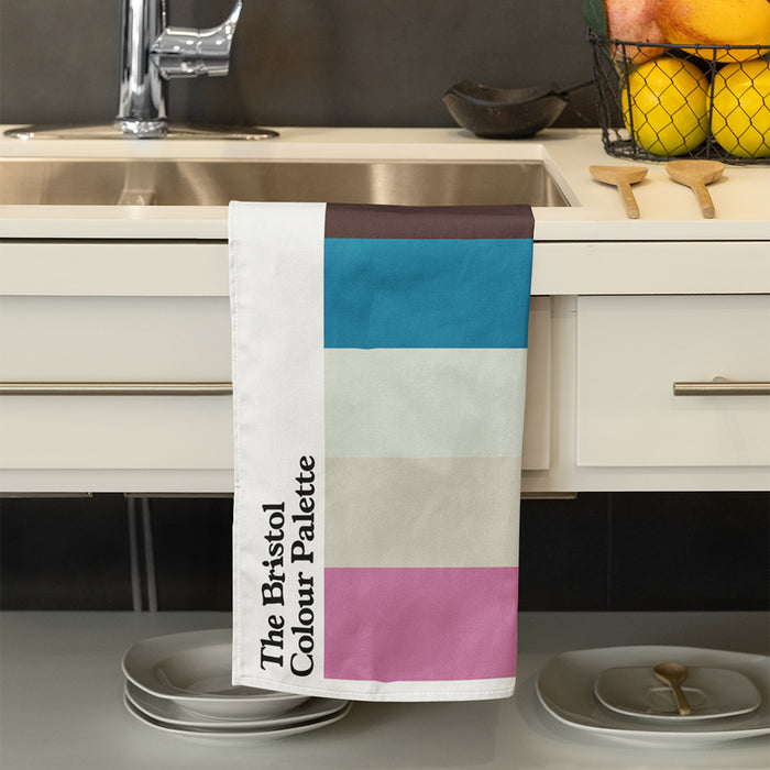 The Bristol Colour Palette Tea Towel